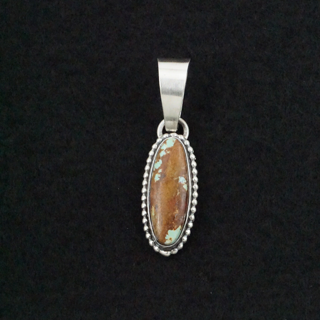 Randy Billy Turquoise & Sterling Silver Pendant