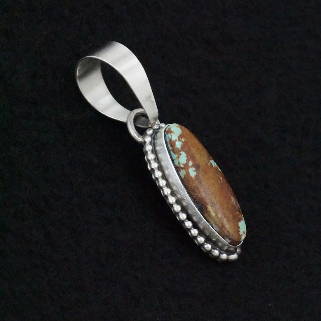 Randy Billy Turquoise & Sterling Silver Pendant