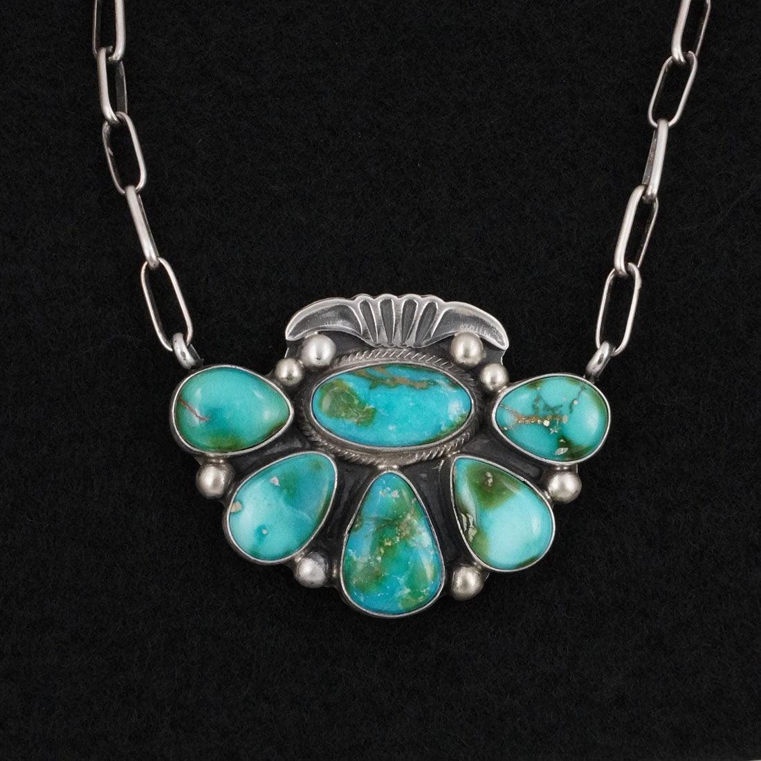 Kathleen Livingston Turquoise & Sterling Silver Necklace