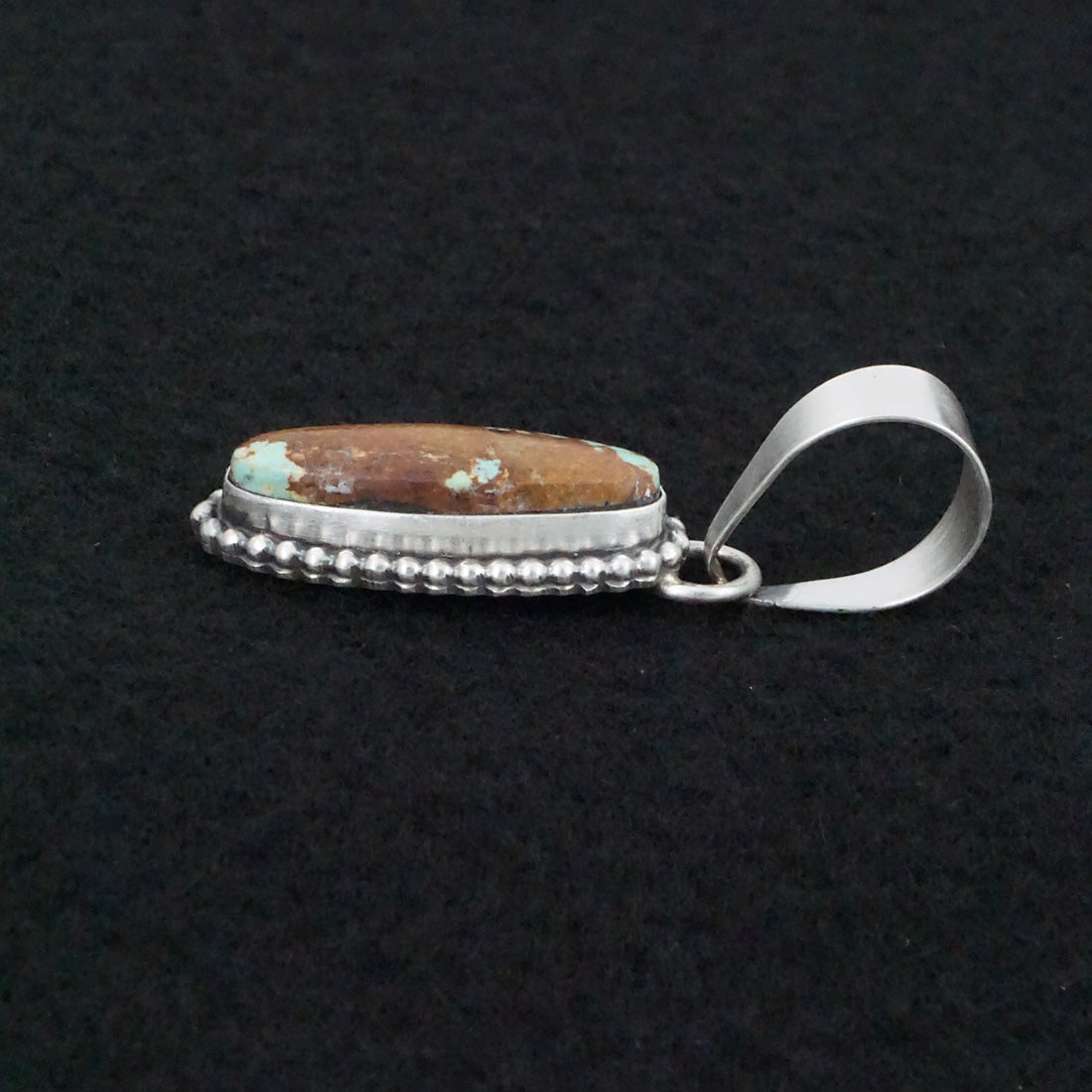 Randy Billy Turquoise & Sterling Silver Pendant