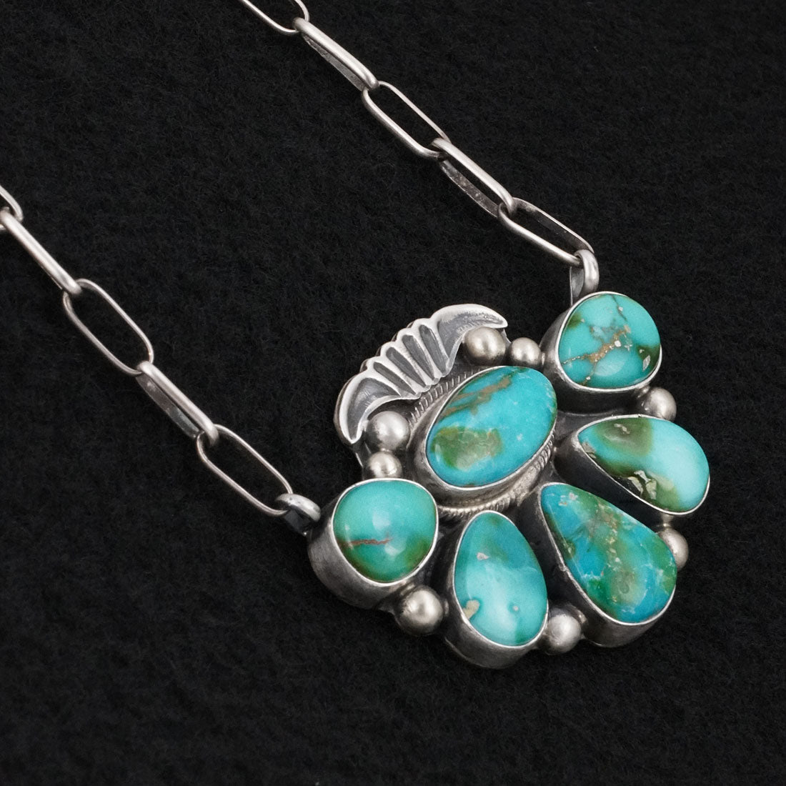 Kathleen Livingston Turquoise & Sterling Silver Necklace