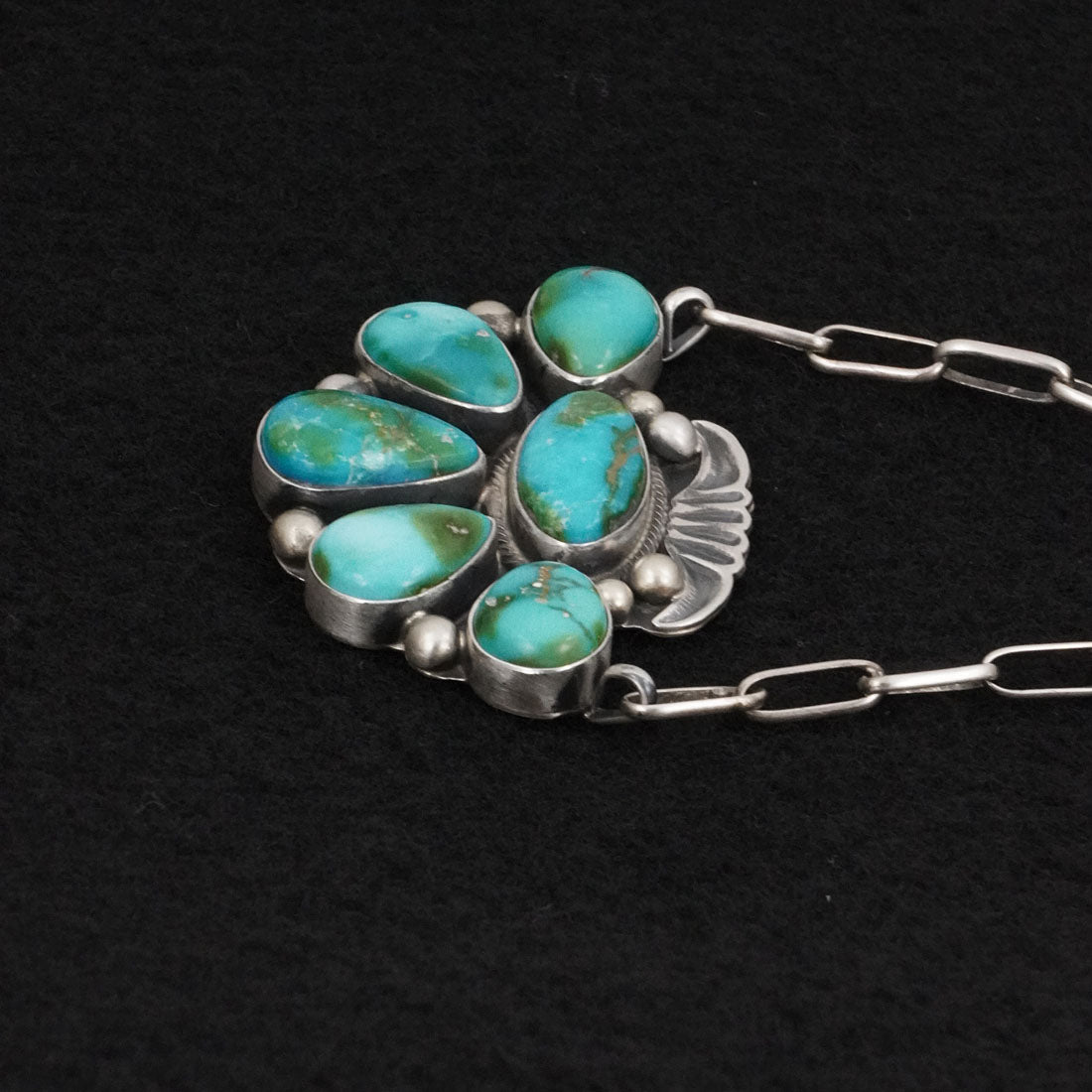Kathleen Livingston Turquoise & Sterling Silver Necklace