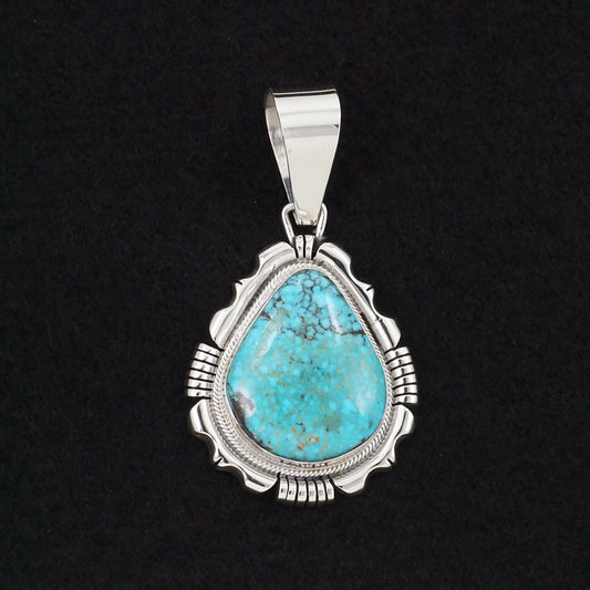 Daniel Benally Turquoise & Sterling Silver Pendant