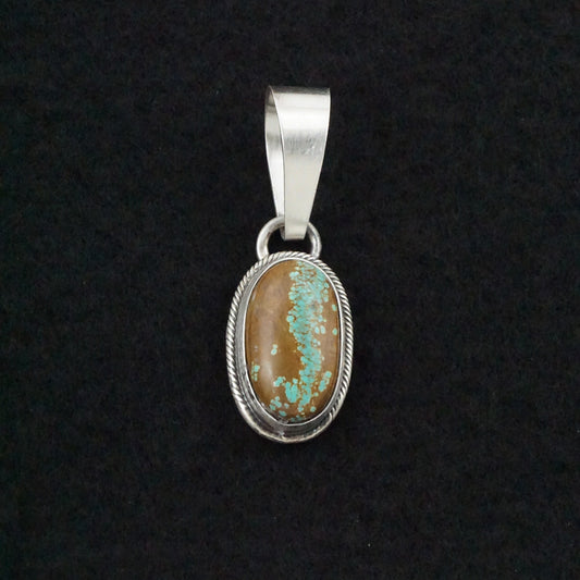 Randy Billy Turquoise & Sterling Silver Pendant