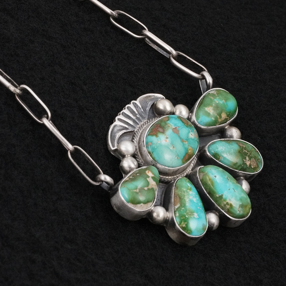 Kathleen Livingston Turquoise & Sterling Silver Necklace