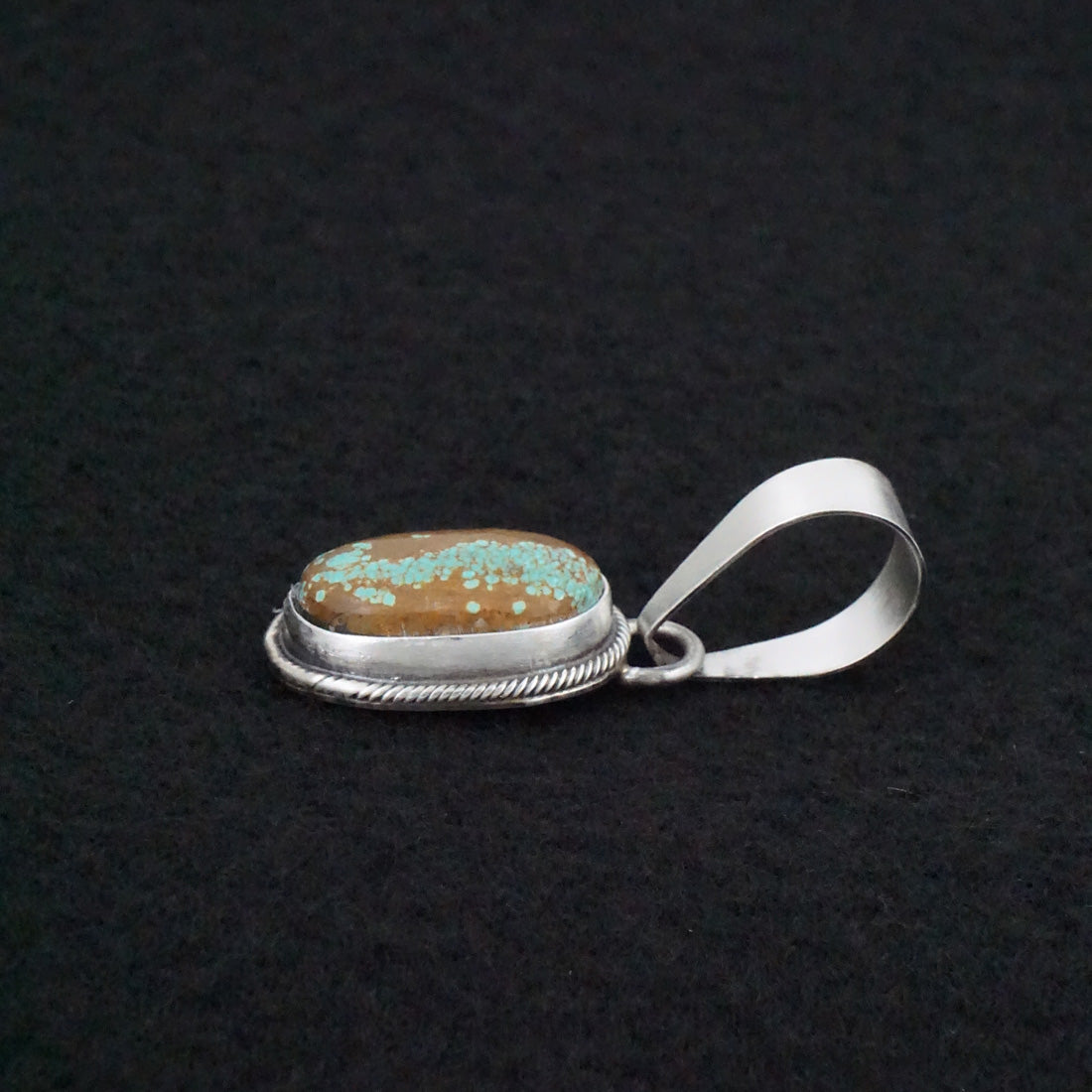 Randy Billy Turquoise & Sterling Silver Pendant