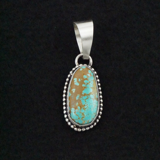 Randy Billy Turquoise & Sterling Silver Pendant