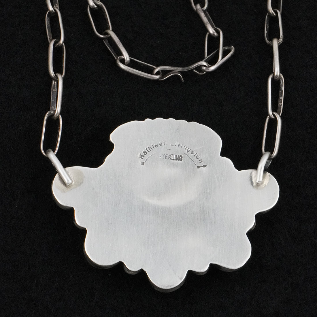 Kathleen Livingston Turquoise & Sterling Silver Necklace