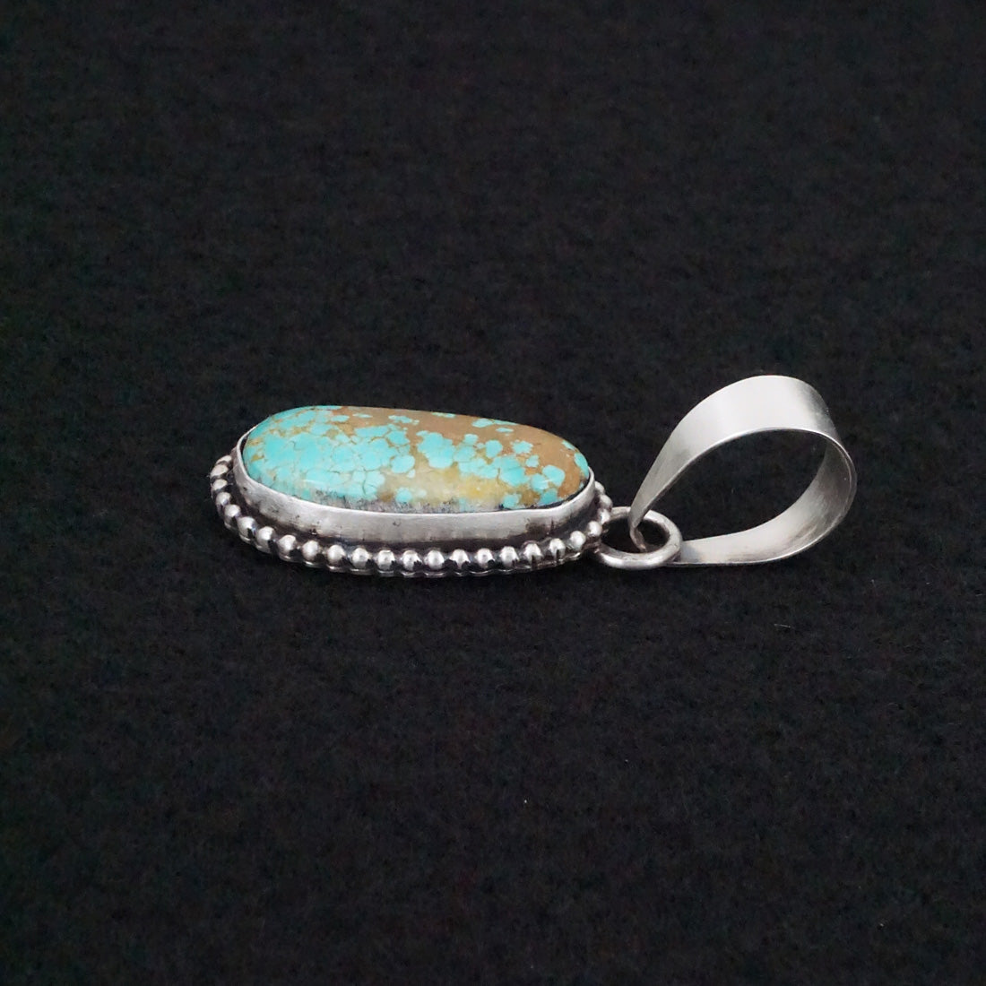 Randy Billy Turquoise & Sterling Silver Pendant