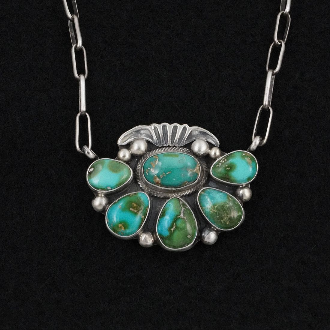 Kathleen Livingston Turquoise & Sterling Silver Necklace