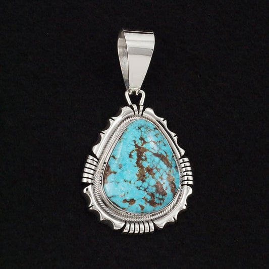 Daniel Benally Turquoise & Sterling Silver Pendant