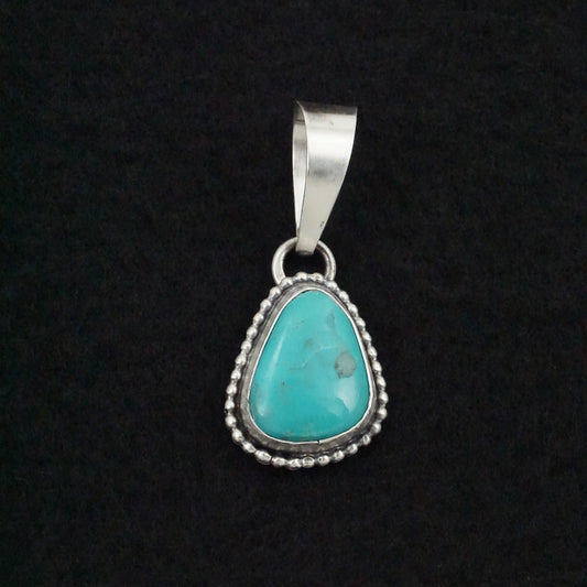 Randy Billy Turquoise & Sterling Silver Pendant