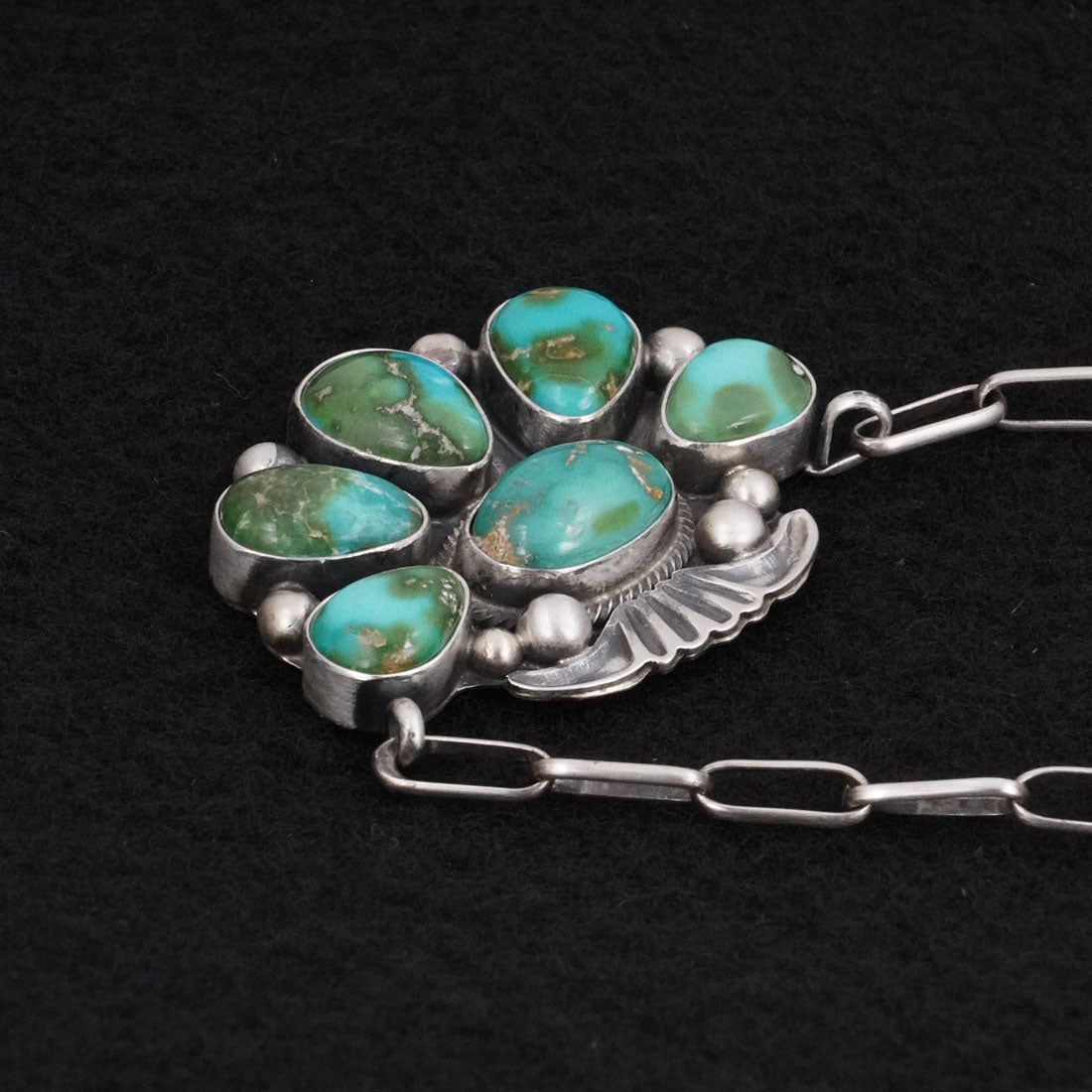Kathleen Livingston Turquoise & Sterling Silver Necklace