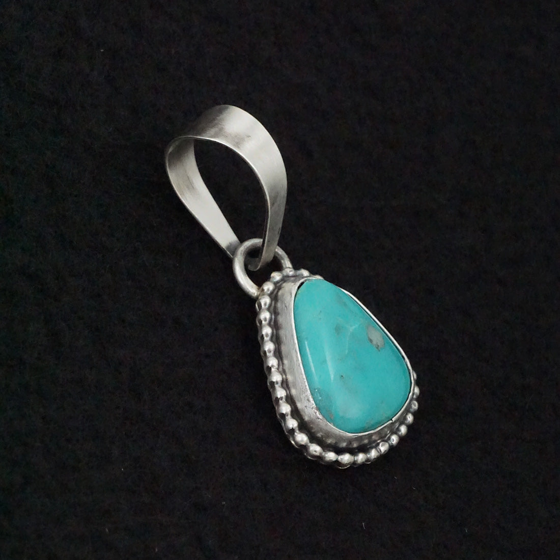 Randy Billy Turquoise & Sterling Silver Pendant