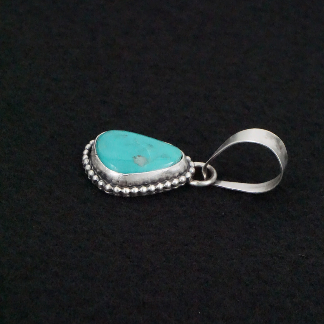 Randy Billy Turquoise & Sterling Silver Pendant