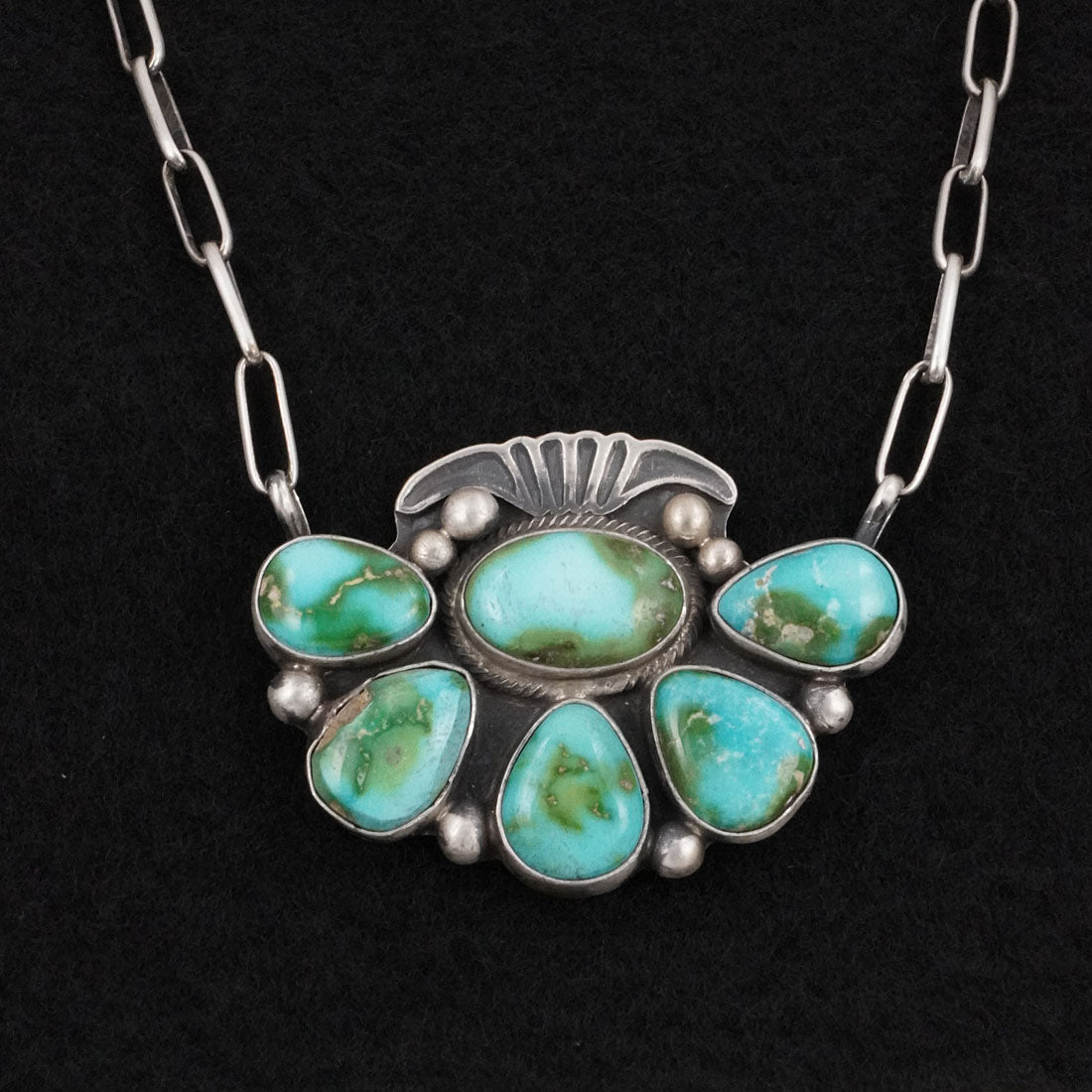 Kathleen Livingston Turquoise & Sterling Silver Necklace