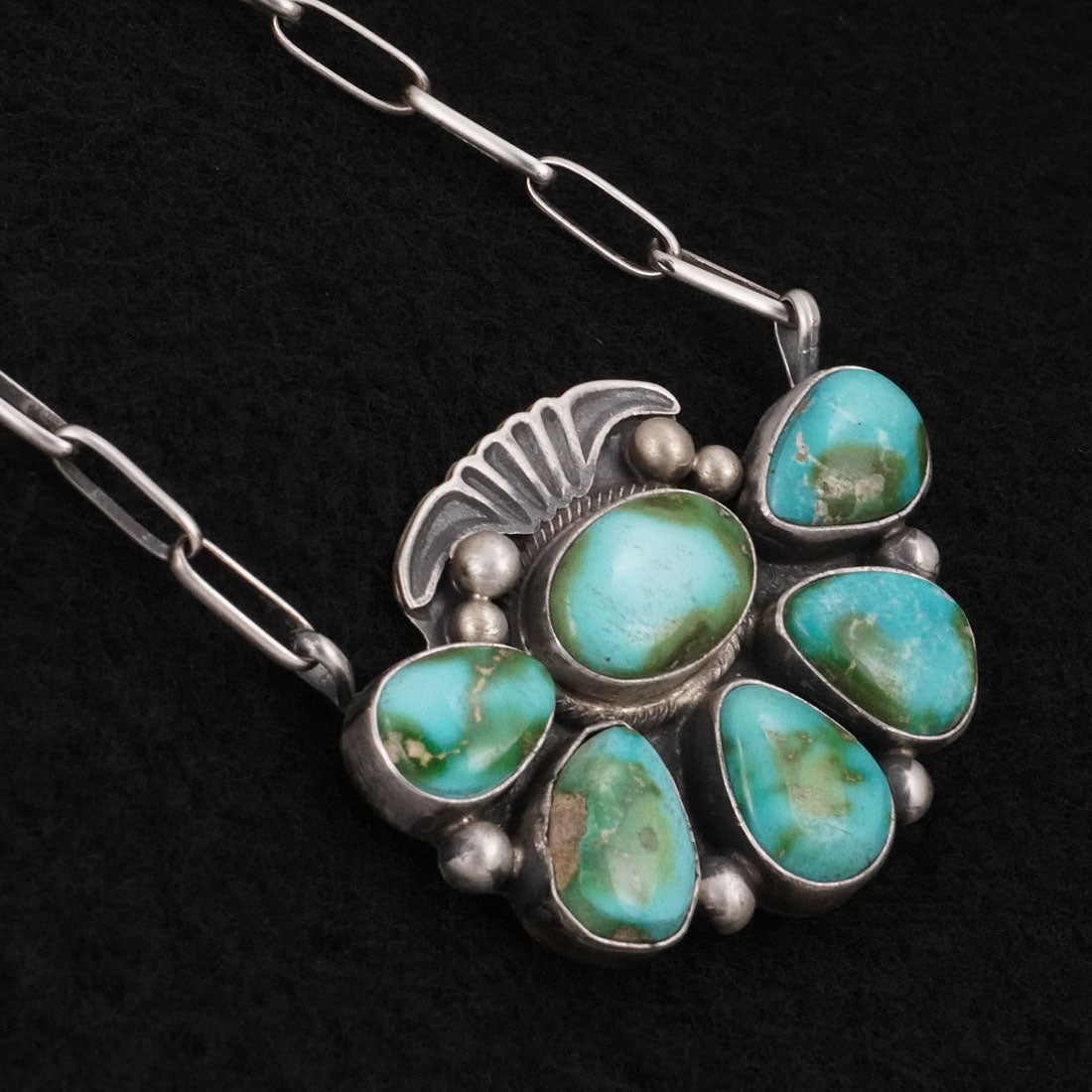 Kathleen Livingston Turquoise & Sterling Silver Necklace
