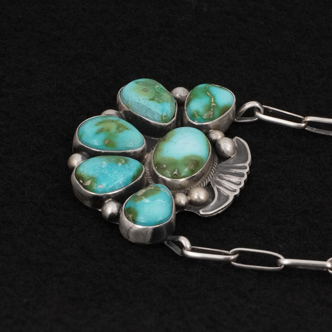 Kathleen Livingston Turquoise & Sterling Silver Necklace