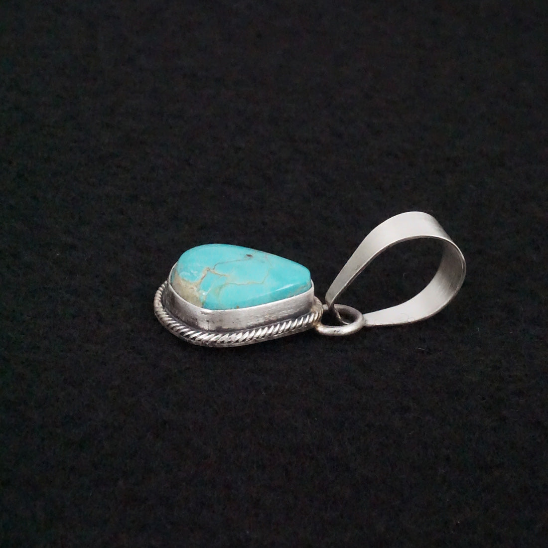 Randy Billy Turquoise & Sterling Silver Pendant