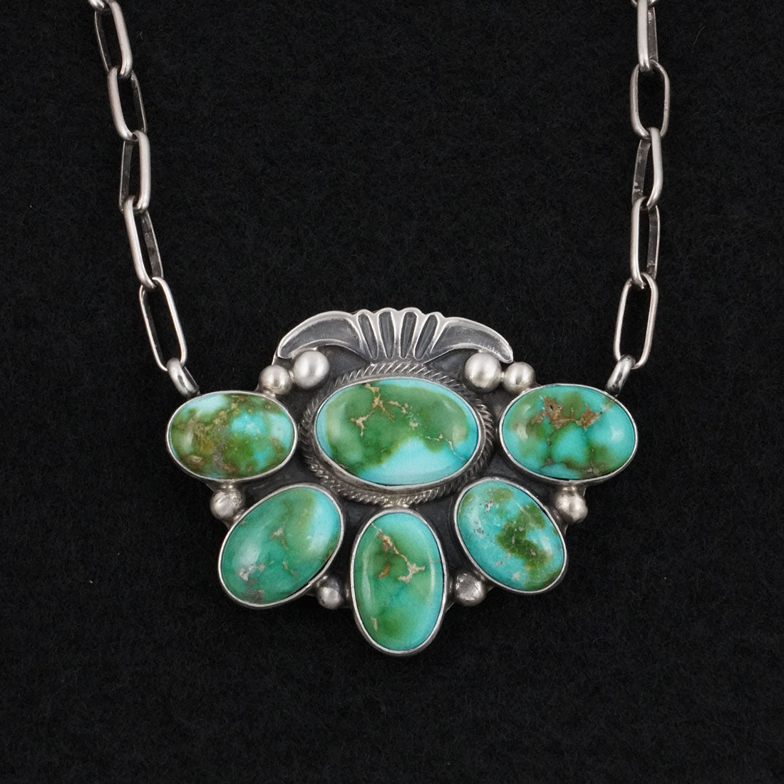 Kathleen Livingston Turquoise & Sterling Silver Necklace
