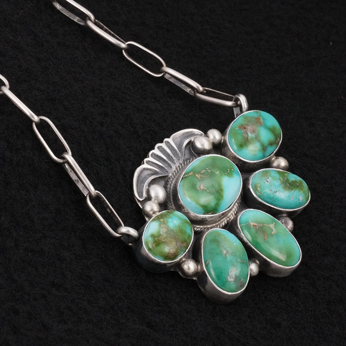 Kathleen Livingston Turquoise & Sterling Silver Necklace