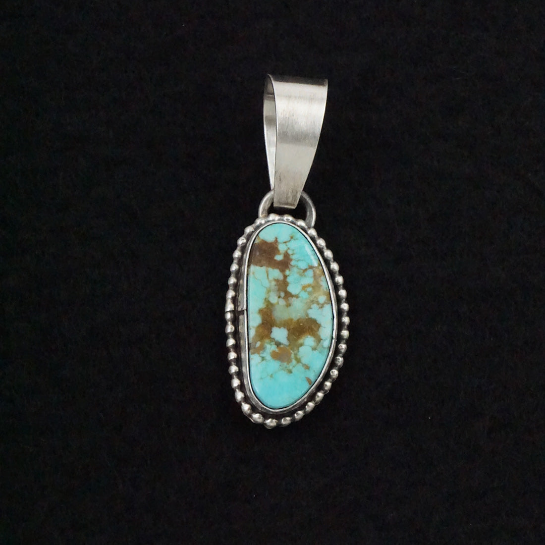 Randy Billy Turquoise & Sterling Silver Pendant