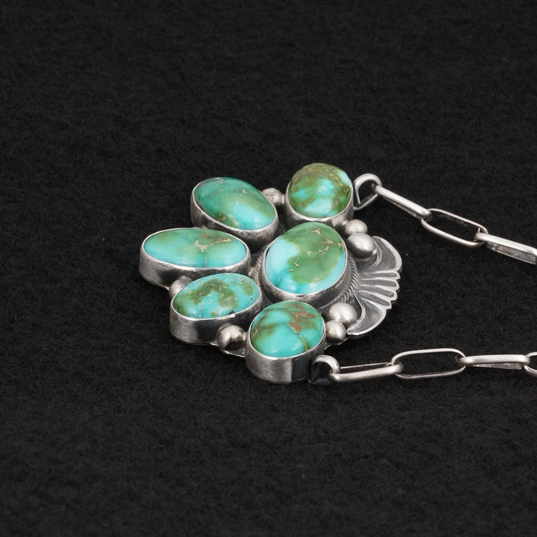 Kathleen Livingston Turquoise & Sterling Silver Necklace