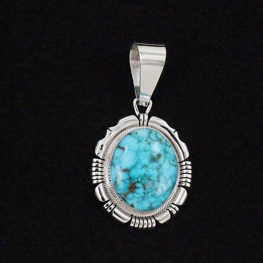 Daniel Benally Turquoise & Sterling Silver Pendant