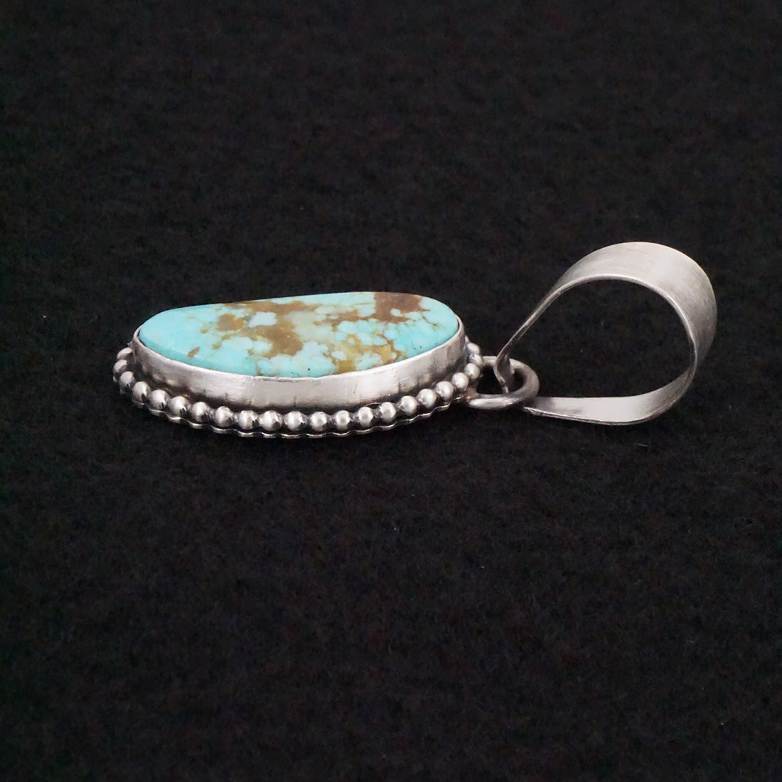 Randy Billy Turquoise & Sterling Silver Pendant