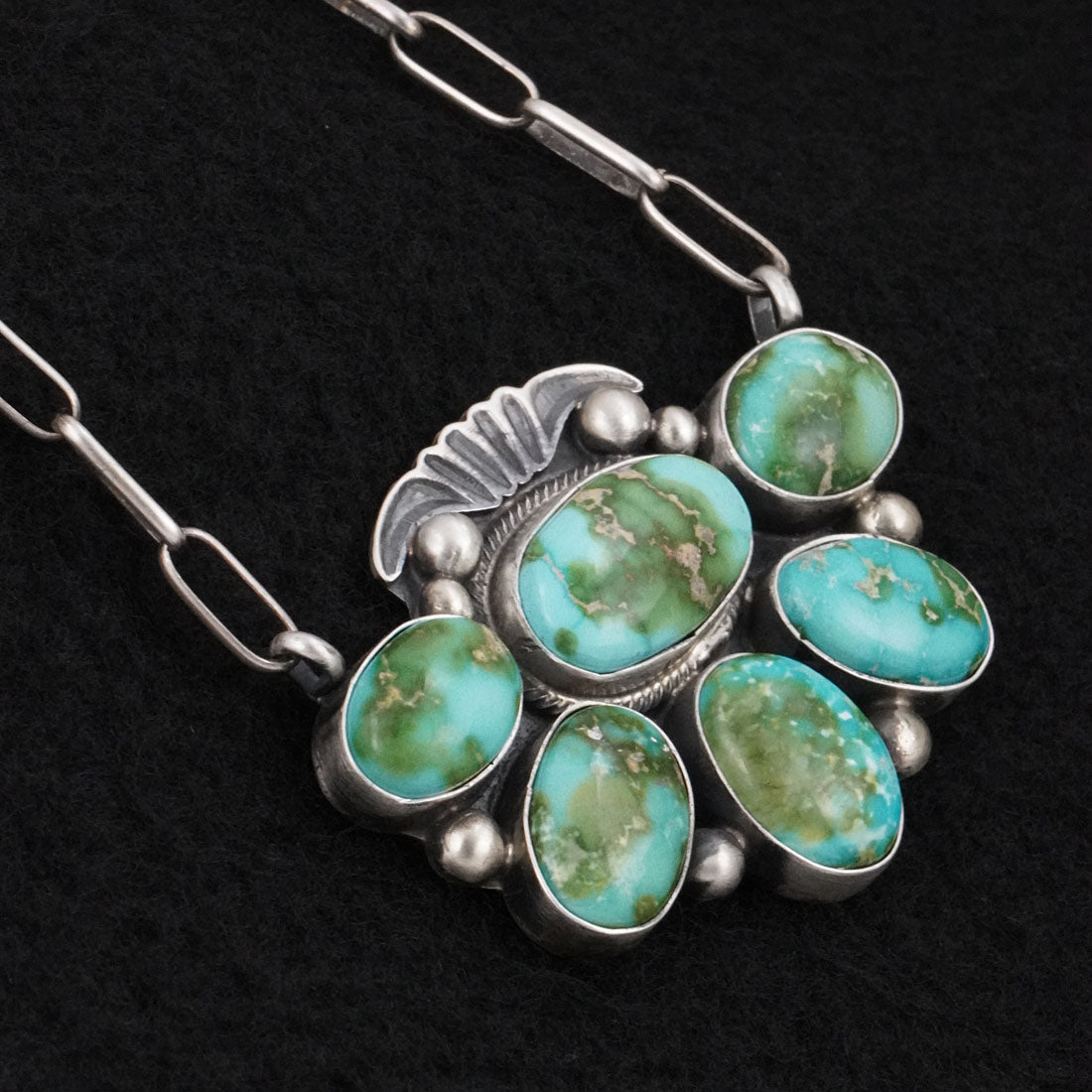 Kathleen Livingston Turquoise & Sterling Silver Necklace