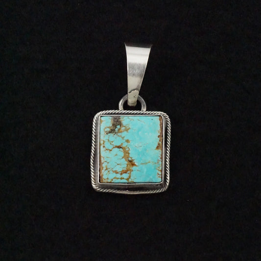 Randy Billy Turquoise & Sterling Silver Pendant