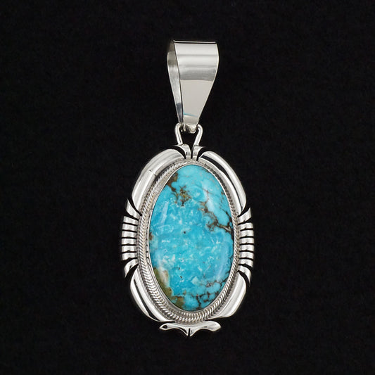 Daniel Benally Turquoise & Sterling Silver Pendant