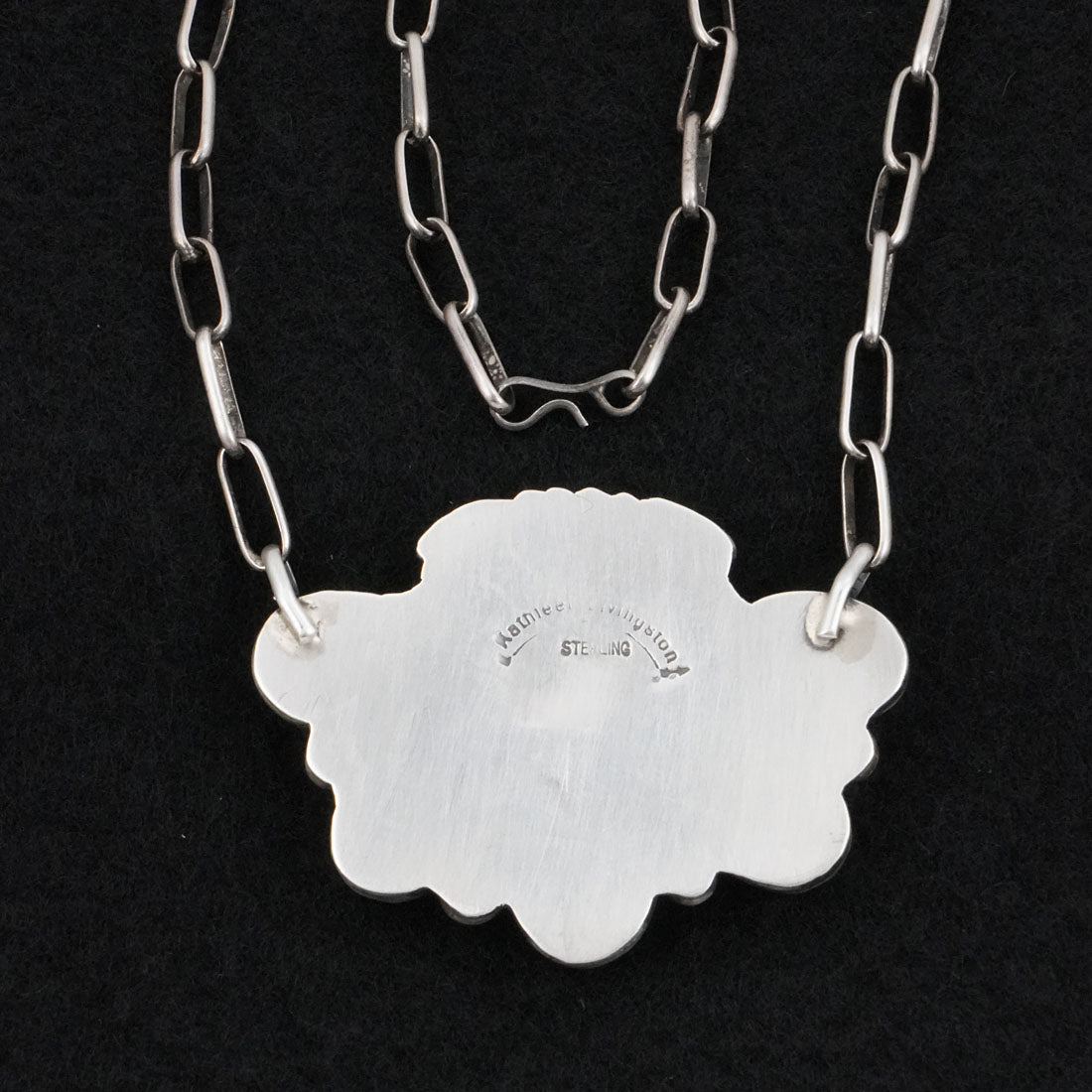 Kathleen Livingston Turquoise & Sterling Silver Necklace