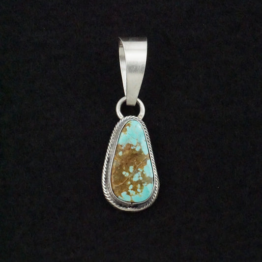 Randy Billy Turquoise & Sterling Silver Pendant