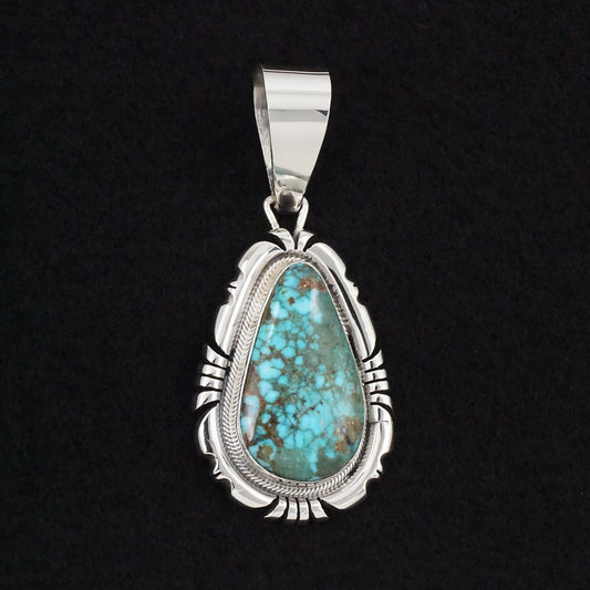 Daniel Benally Turquoise & Sterling Silver Pendant