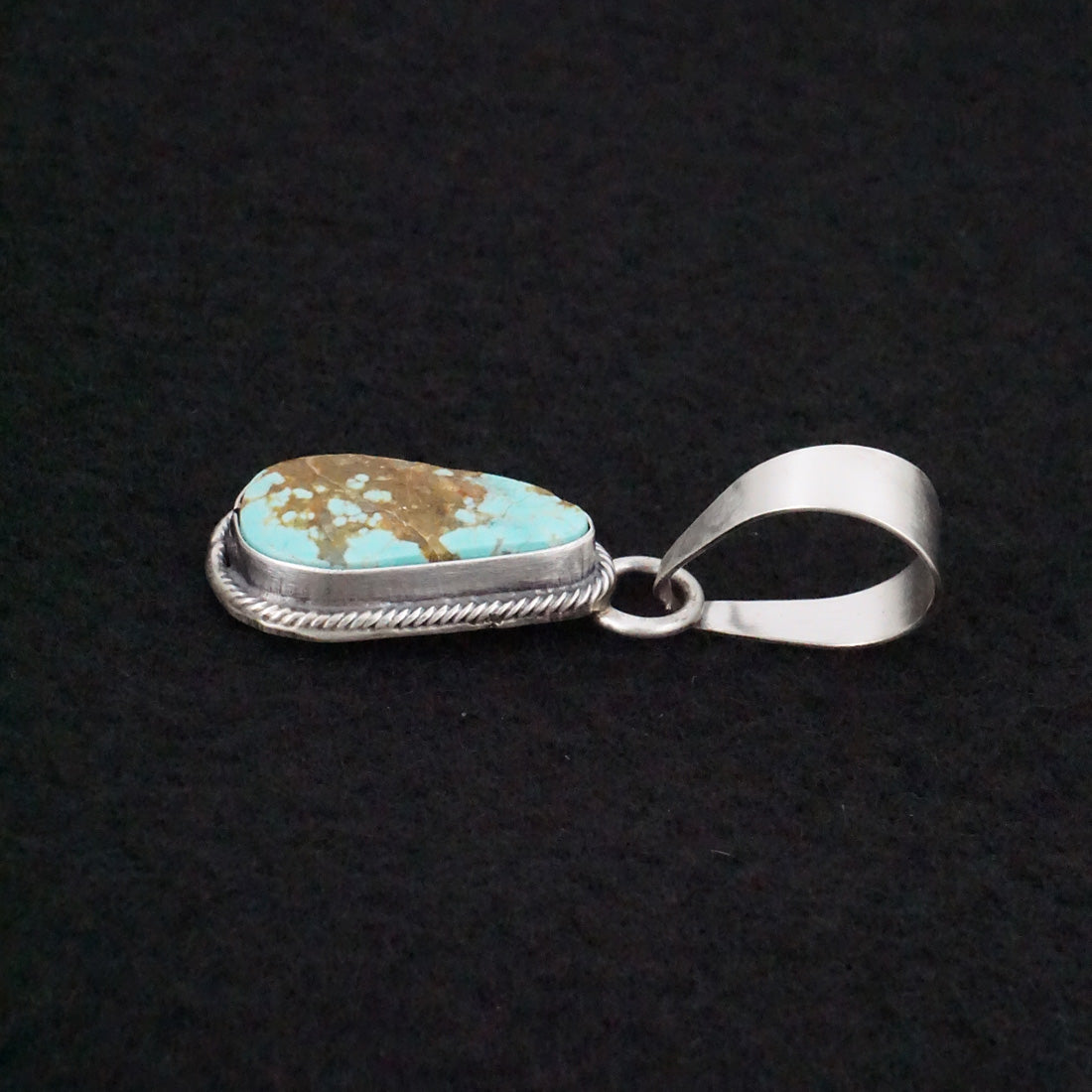 Randy Billy Turquoise & Sterling Silver Pendant