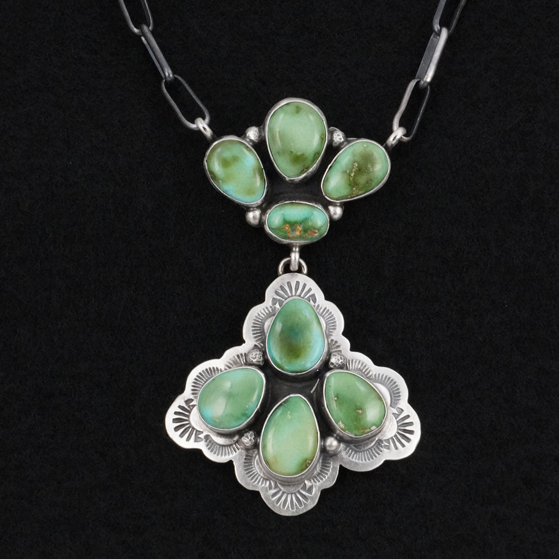 Darrin Livingston Turquoise & Sterling Silver Necklace