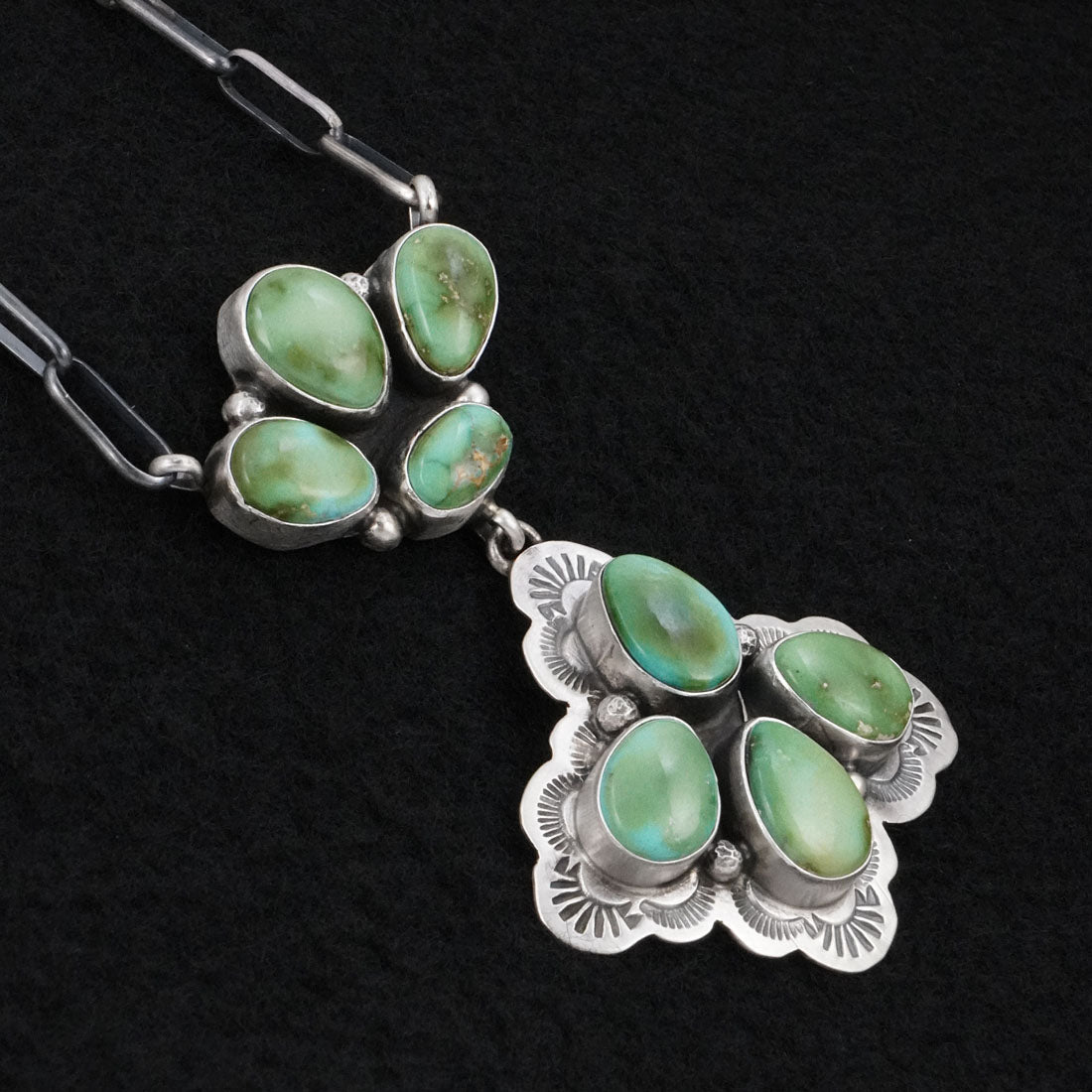 Darrin Livingston Turquoise & Sterling Silver Necklace