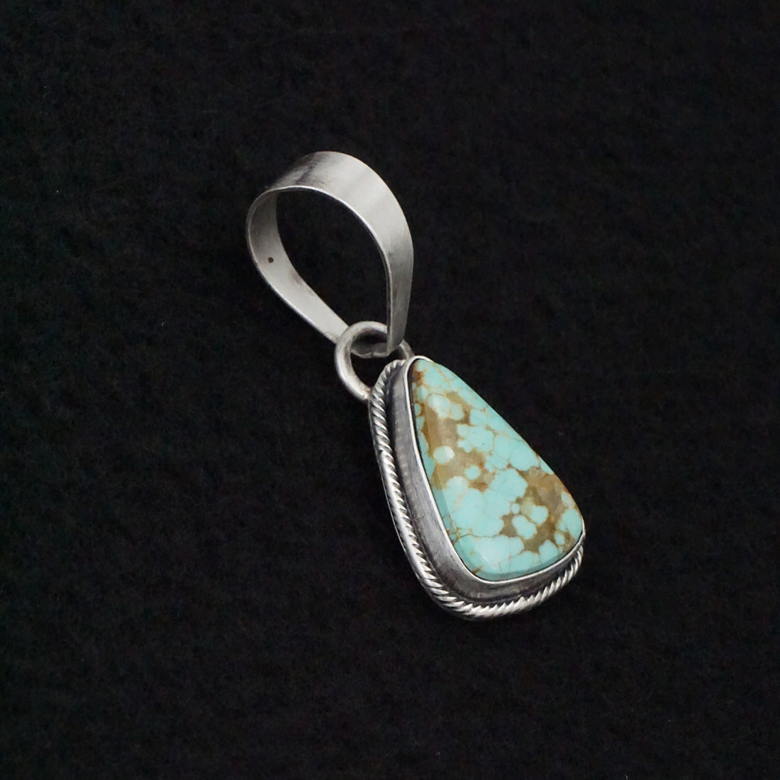 Randy Billy Turquoise & Sterling Silver Pendant