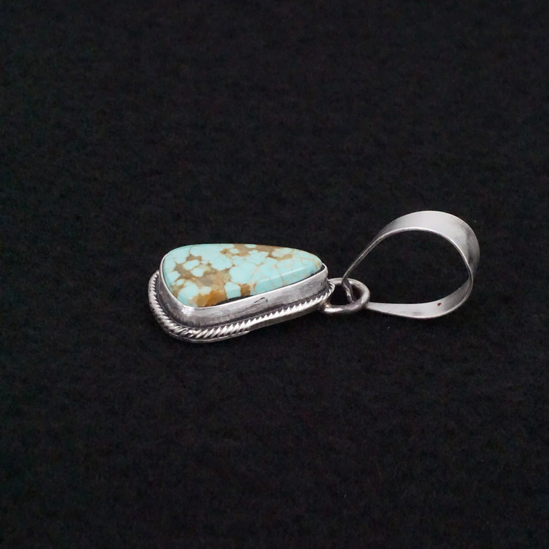 Randy Billy Turquoise & Sterling Silver Pendant