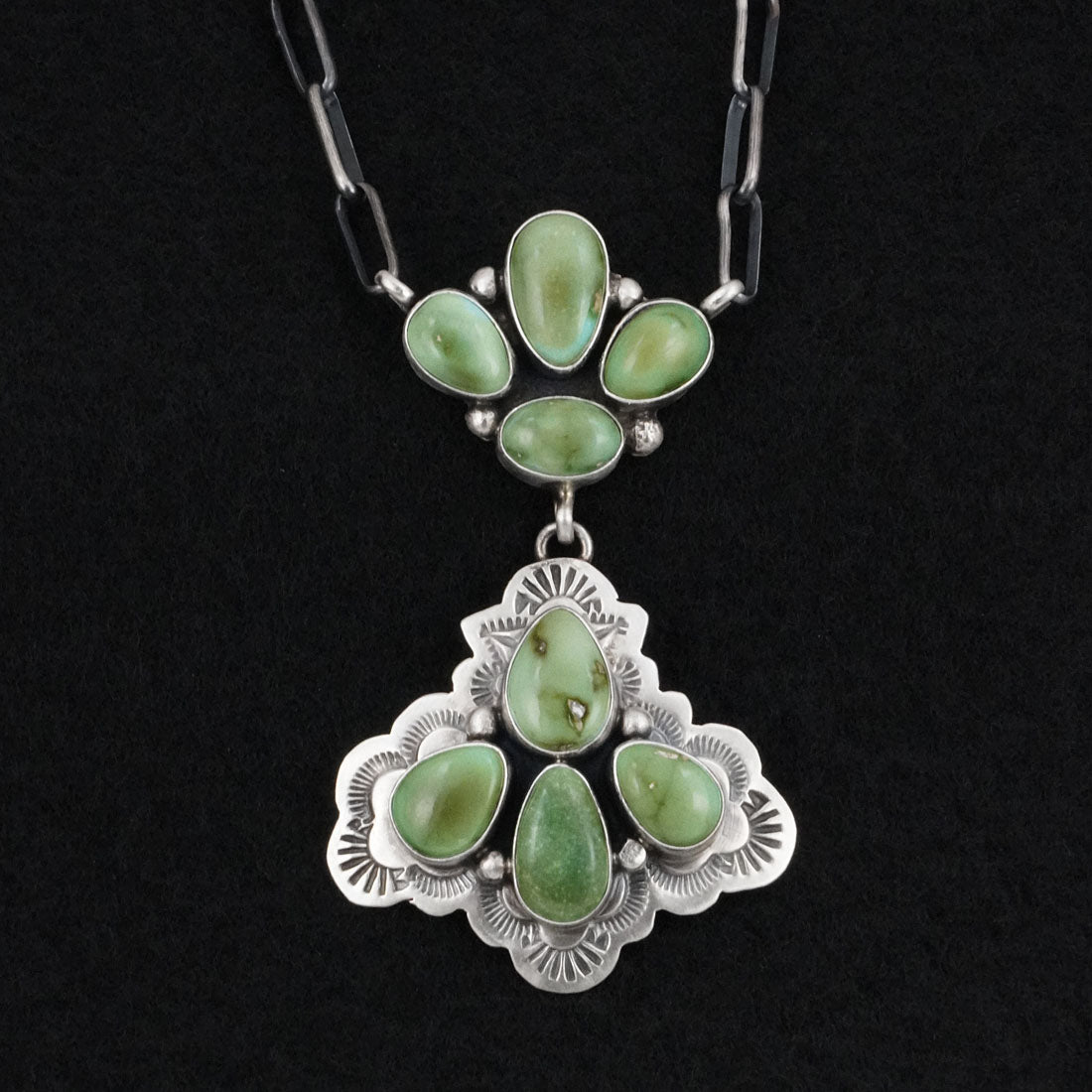 Darrin Livingston Turquoise & Sterling Silver Necklace