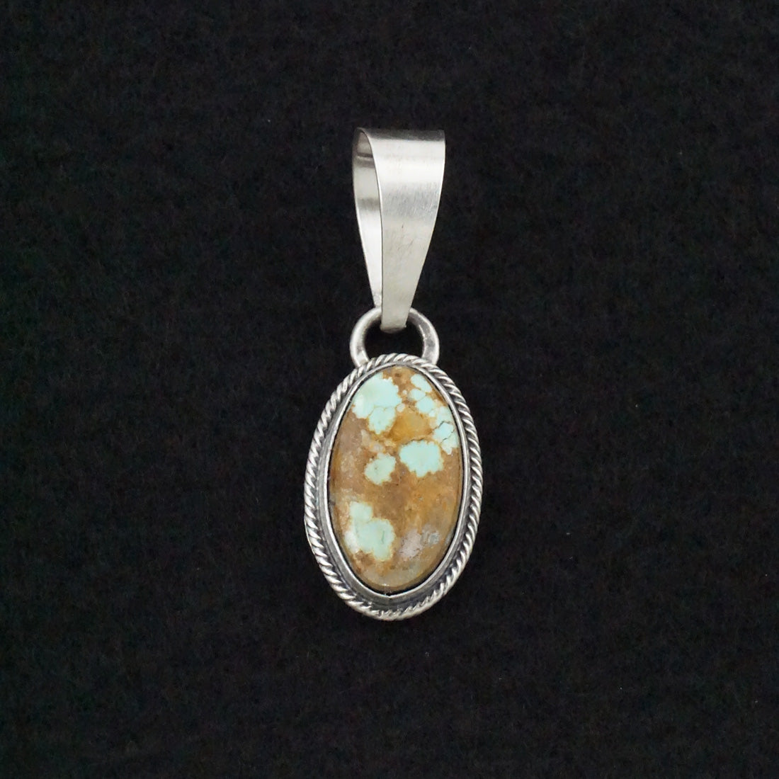 Randy Billy Turquoise & Sterling Silver Pendant