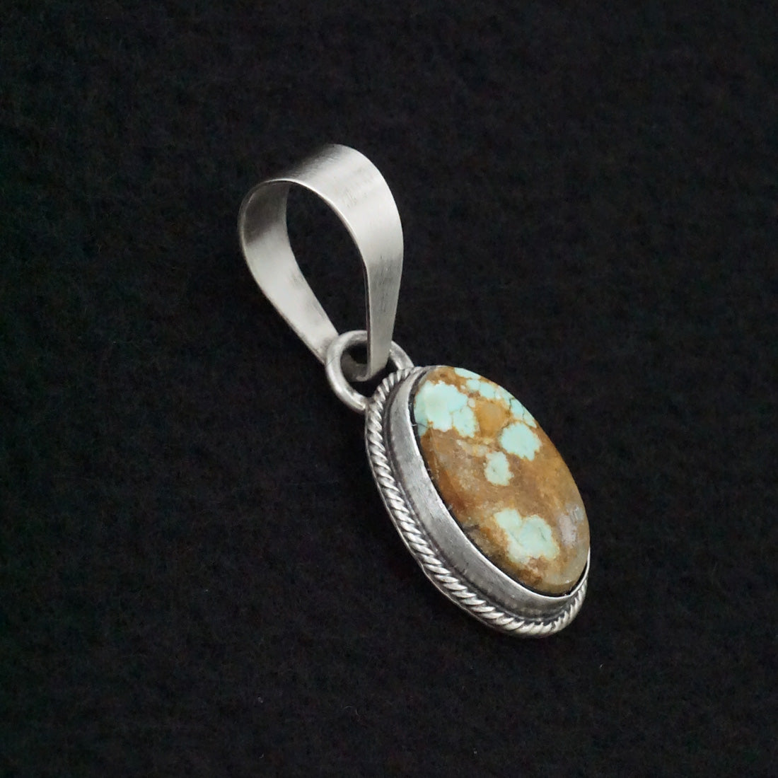 Randy Billy Turquoise & Sterling Silver Pendant