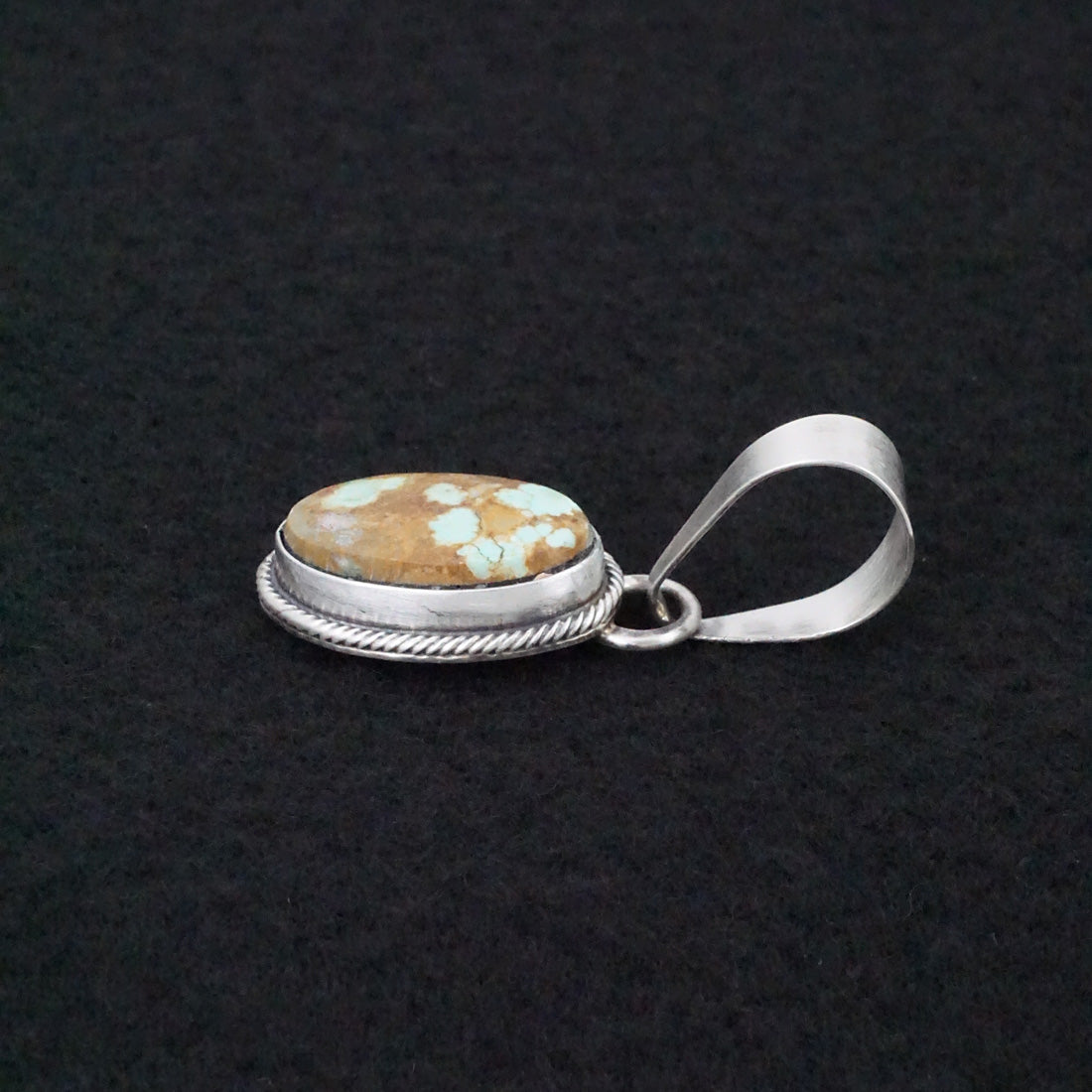 Randy Billy Turquoise & Sterling Silver Pendant