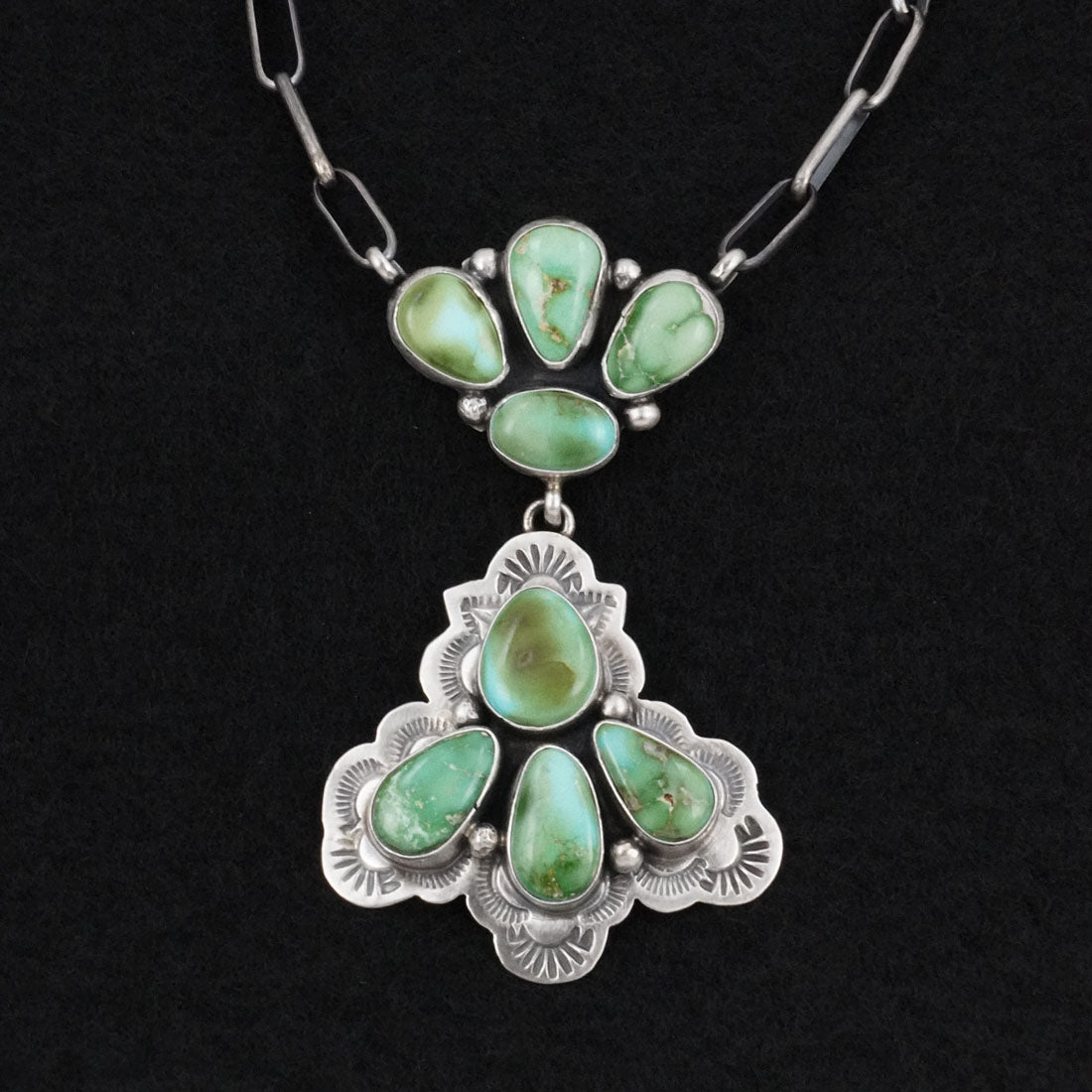 Darrin Livingston Turquoise & Sterling Silver Necklace