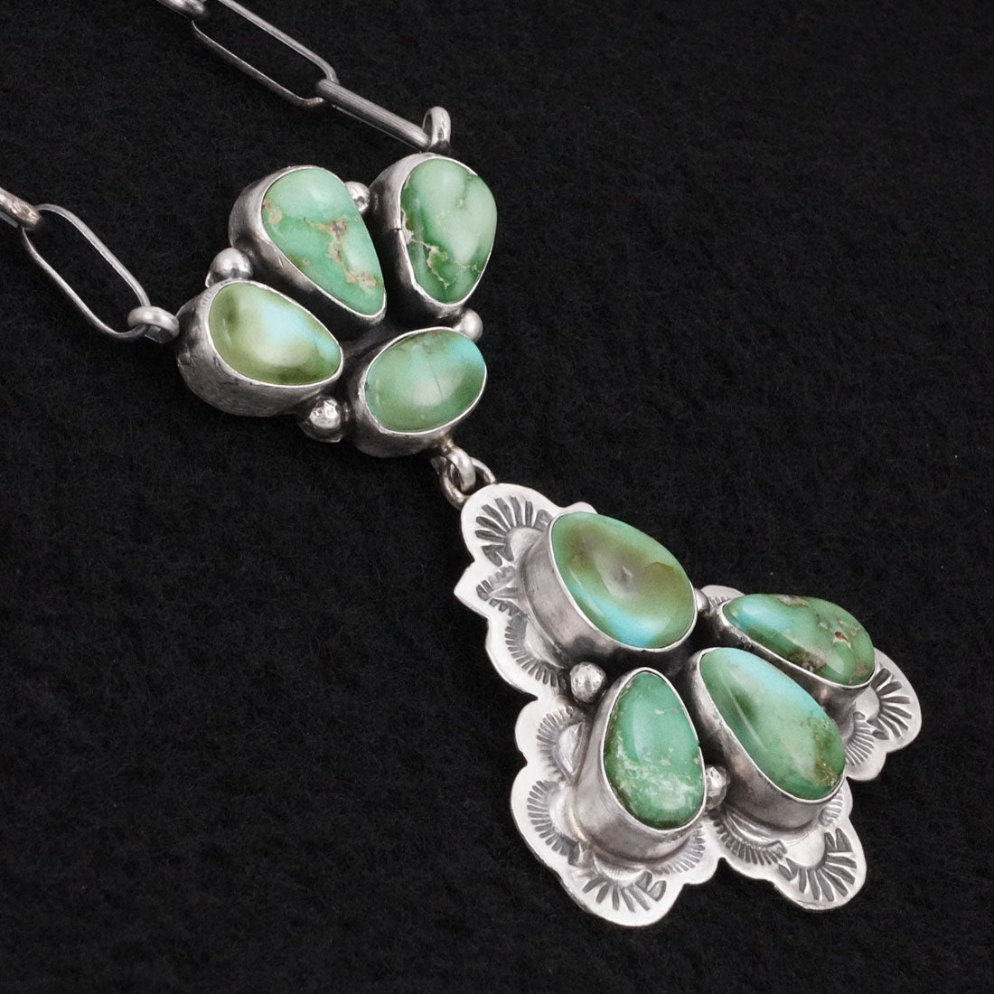 Darrin Livingston Turquoise & Sterling Silver Necklace