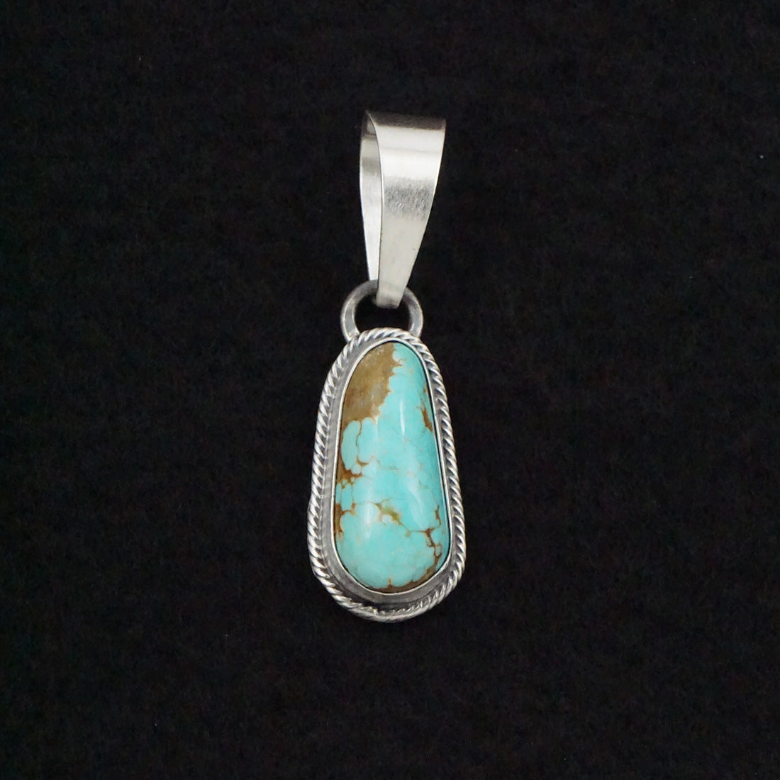 Randy Billy Turquoise & Sterling Silver Pendant