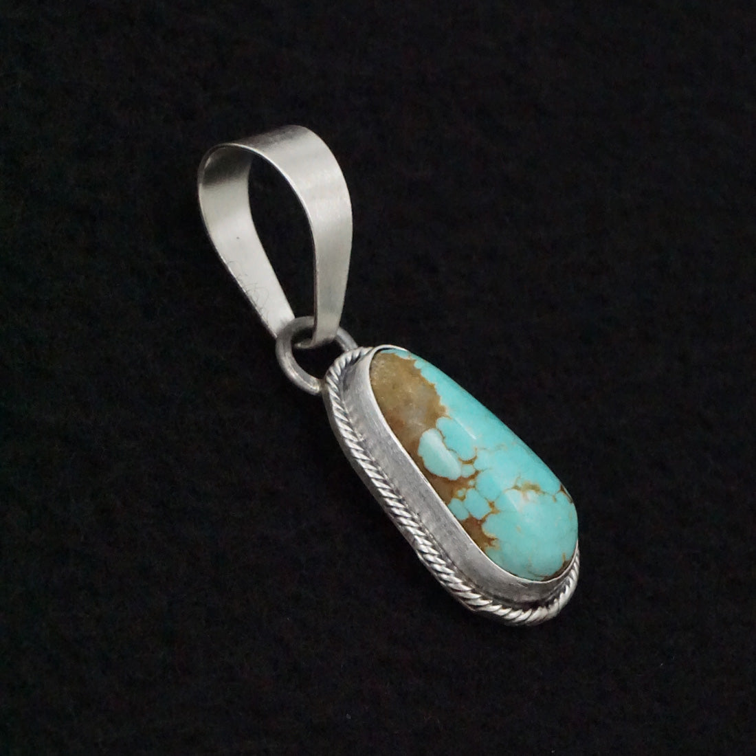 Randy Billy Turquoise & Sterling Silver Pendant