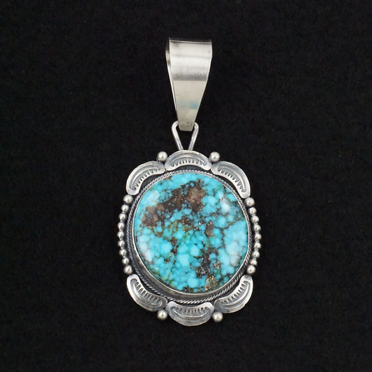 Daniel Benally Turquoise & Sterling Silver Pendant