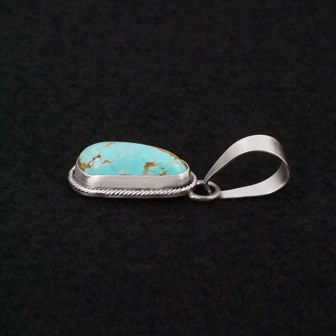 Randy Billy Turquoise & Sterling Silver Pendant